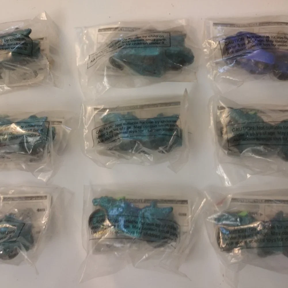 NEW SEALED - 1994 Wendy's Cybercycles - 9 in Total